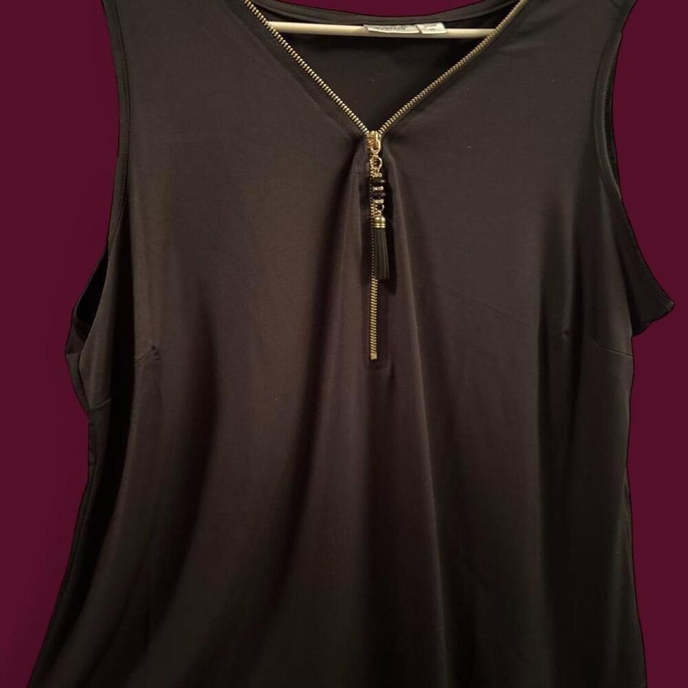 Avenue Women's Black Blouse